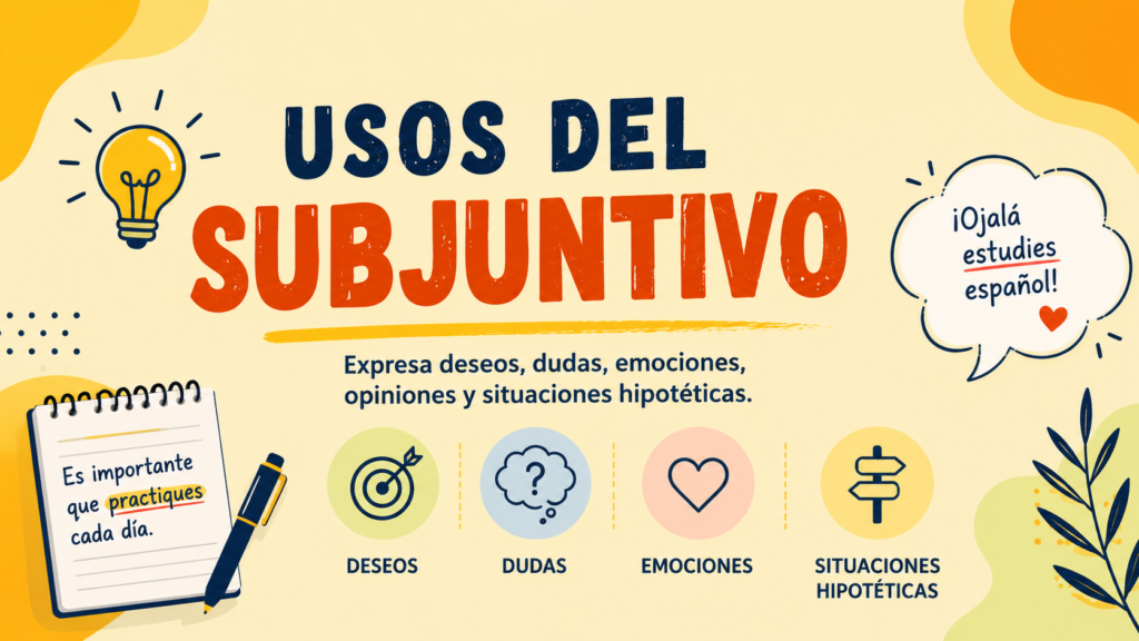 Usos del subjuntivo